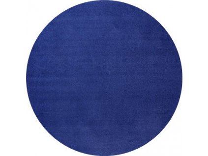 Kusový koberec Fancy 103007 Blau - modrý kruh (Rozměry koberců 133x133 (průměr) kruh)