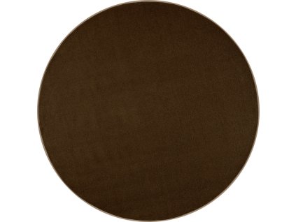 Kusový koberec Nasty 101154 Braun kruh (Rozměry koberců 133x133 (průměr) kruh)