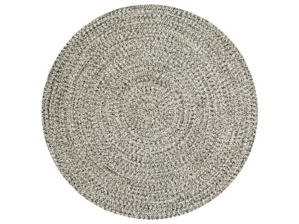 Kusový koberec Braided 105552 Melange kruh – na ven i na doma (Rozměry koberců 150x150 (průměr) kruh)