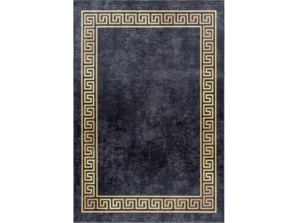 Kusový koberec Fiesta 4305 black (Rozměry koberců 80x150)