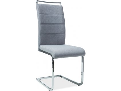 Jídelní čalouněná židle H-441 šedá látka