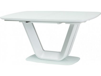 Jídelní stůl rozkládací160x90 ARMANI bílý