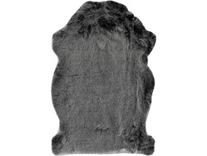 Kusový koberec Samba 495 Anthracite (tvar kožešiny) (Rozměry koberců 55x85 tvar kožešiny)