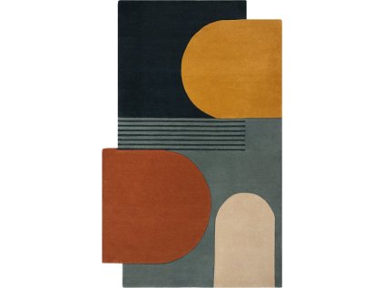 Kusový koberec Abstract Lozenge Multi (Rozměry koberců 120x180)