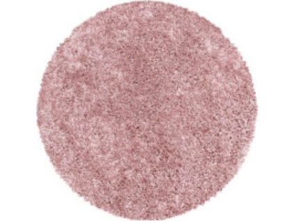 Kusový koberec Sydney Shaggy 3000 rose kruh (Rozměry koberců 80x80 (průměr) kruh)