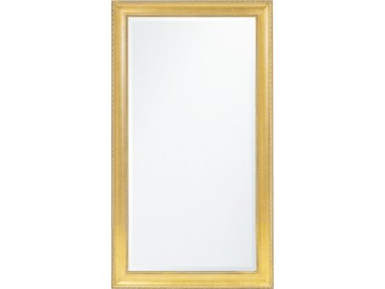 Dřevěné zrcadlo zlaté 115877