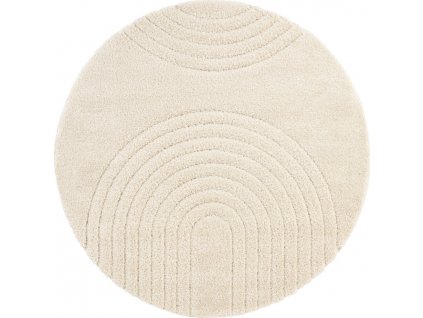Kusový koberec Norwalk 105104 cream kruh