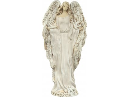 Anděl ze sádry Gloria cappuccino 127-33