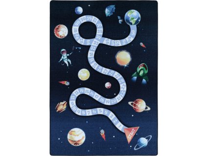 Dětský kusový koberec Play 2910 navy (Rozměry koberců 80x120)