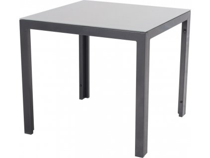 LUNA - hliníkový zahradní stůl 80 x 80 x 74 cm