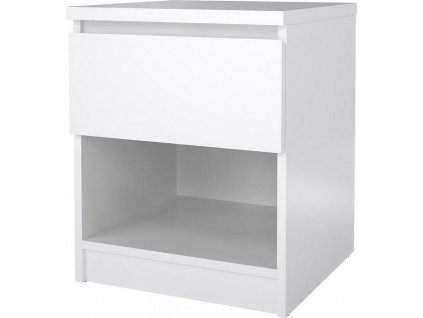 Noční stolek Simplicity 238 bílý lesk