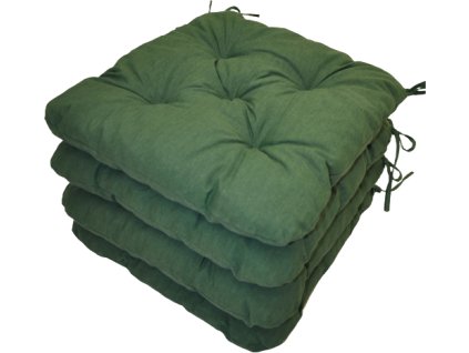 Sedák UNI Maxi barva tmavě zelený melír - set 4 kusy