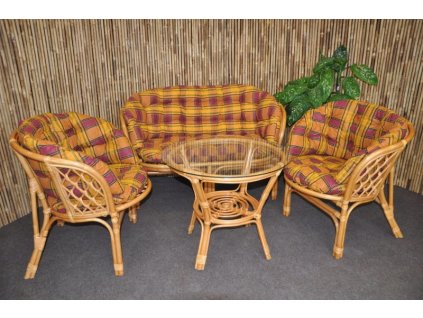 Polstry na soupravu Bahama velká okrové MAXI