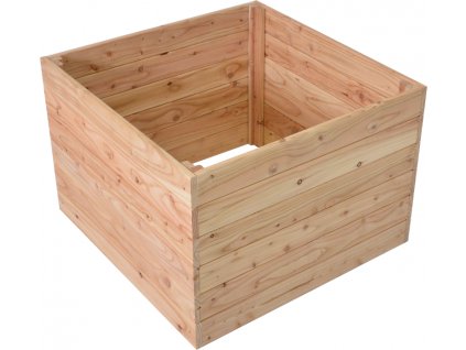záhon vyvýšený PREMIUM MODŘÍN 70x70x50cm dřevěný