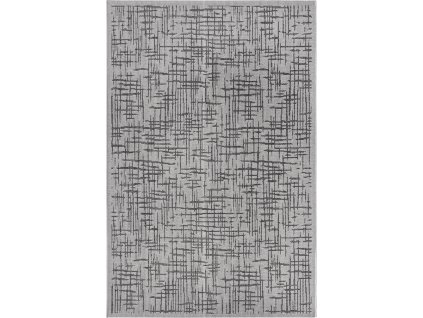 Kusový koberec Clyde 105915 Telu Beige Grey – na ven i na doma (Rozměry koberců 63x120)