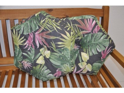 Polštář hvězda list Monstera set 2 kusy