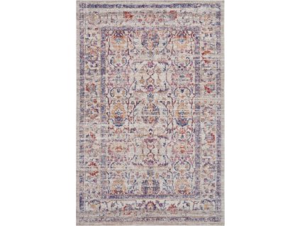 Kusový koberec Cairo 105591 Luxor Cream Multicolored – na ven i na doma (Rozměry koberců 120x170)