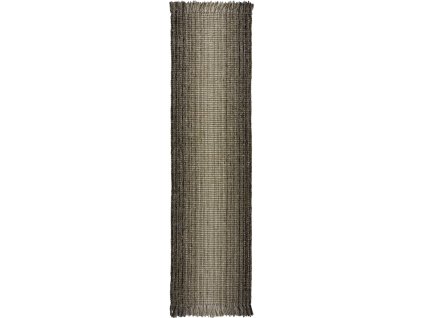 Běhoun Mottle Jute Ombre Grey (Rozměry koberců 60x230)