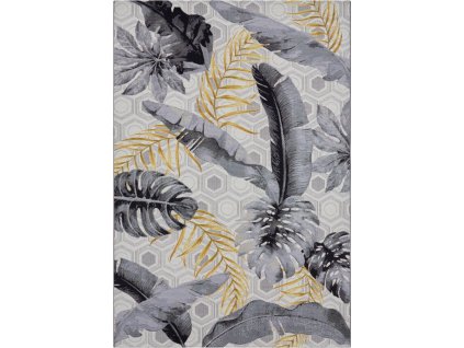 Kusový koberec Flair 105612 Gold Leaves Multicolored – na ven i na doma (Rozměry koberců 80x165)