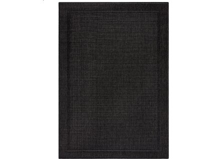 Kusový koberec Aruba Alfresco Weave Charcoal – na ven i na doma (Rozměry koberců 80x150)