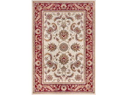 Kusový koberec Luxor 105643 Reni Cream Red (Rozměry koberců 57x90)