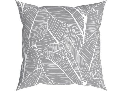 vanessa 43x43cm 30491 710 grey leaves