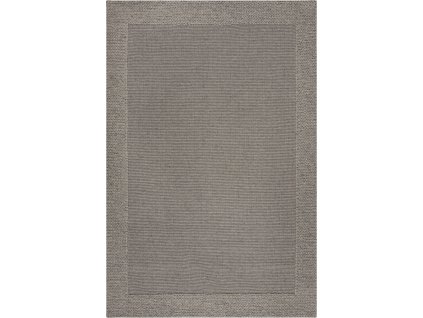 Kusový koberec Rue Plait Grey (Rozměry koberců 120x170)