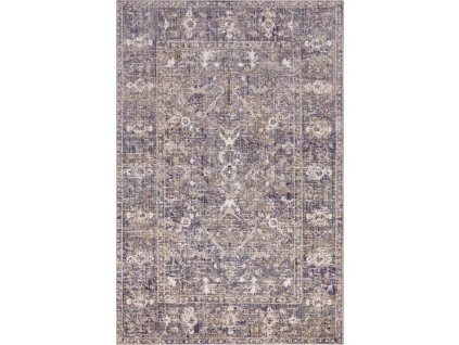 Kusový koberec Cairo 105588 Port Said Cream Blue – na ven i na doma (Rozměry koberců 120x170)