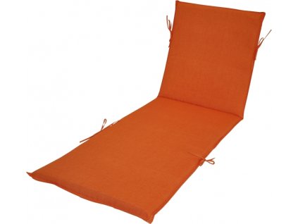 Polstr na lehátko UNI barva oranžový melír