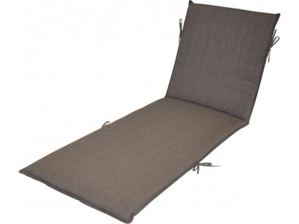 Polstr na lehátko UNI barva šedý melír