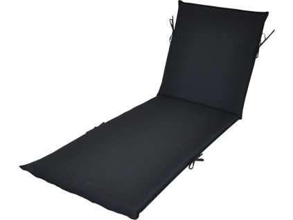 Polstr na lehátko UNI barva tmavě šedý melír