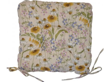 Sedák UNI motiv luční kvítí