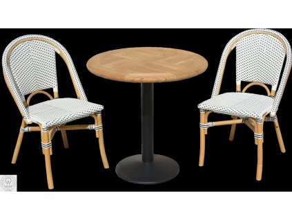 BISTRO+VARENA ⌀75cm-Bílá