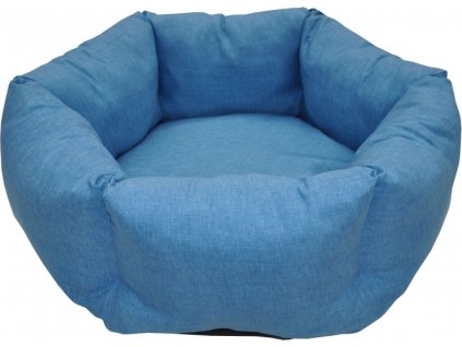 Pelíšek AXIN šestihran - tyrkysový melír