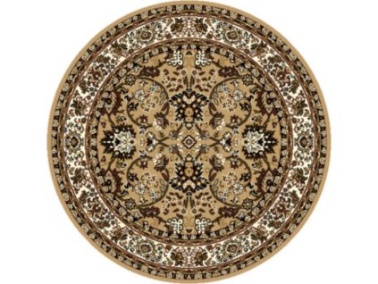 Kusový koberec TEHERAN T-117 beige kruh (Rozměry koberců 160x160 (průměr) kruh)