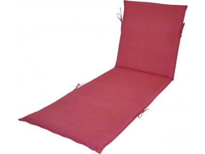 Polstr na lehátko UNI barva malinový melír