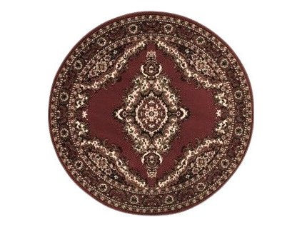 TRHÁK: Kusový koberec TEHERAN T-102 brown kruh (Rozměry koberců 160x160 (průměr) kruh)