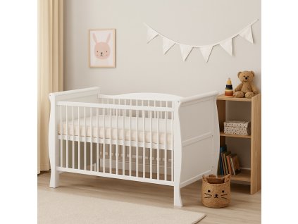 10628 detska postylka scarlett marina s vyndavacimi prickami borovice 120 x 60 cm bila