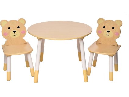 DSBH1391A detsky stul s zidlemi meda