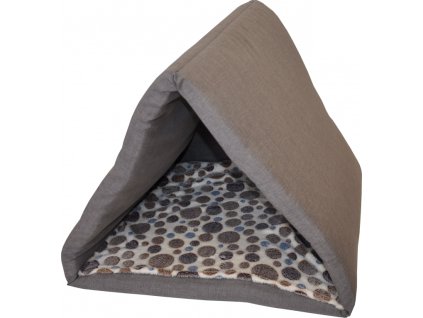 Pelech stříška světle šedý melír