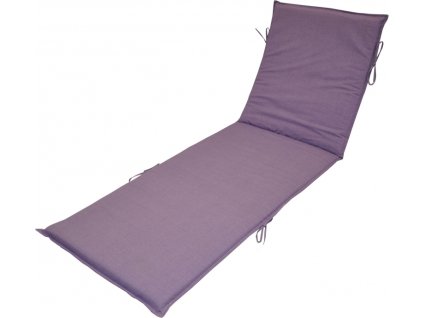 Polstr na lehátko UNI barva fialový melír