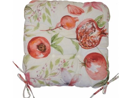 Sedák UNI motiv granátové jablko