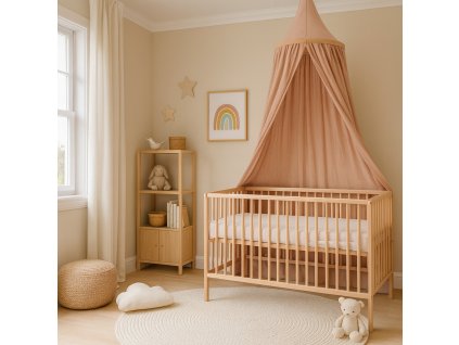 10649 detska postylka vyndavaci pricky scarlett glera prirodni eco buk 120 x 60 cm