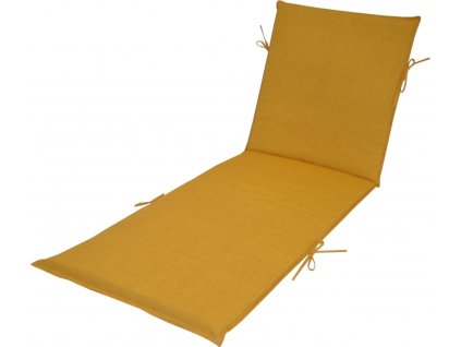 Polstr na lehátko UNI barva žlutý melír