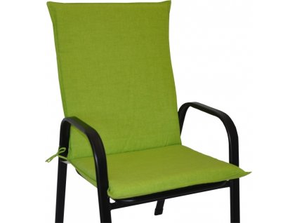 Polstr na křeslo z tahokovu UNI - látka světle zelený melír