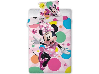 POFA1795A detske povleceni myska minnie s motylky