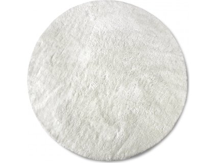 Kusový koberec Myk 106112 White kruh (Rozměry koberců 160x160 (průměr) kruh)