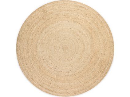 Kusový koberec Jute Braided 106007 Ivory kruh (Rozměry koberců 100x100 (průměr) kruh)
