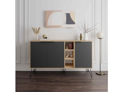 konzolovy stolik dub antracit kay vo227ba8ecrnn3he xfy3gwaif6kt5kgm