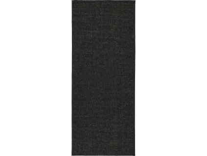 Běhoun Twin-Wendeteppiche 103096 black cream – na ven i na doma (Rozměry koberců 80x250)